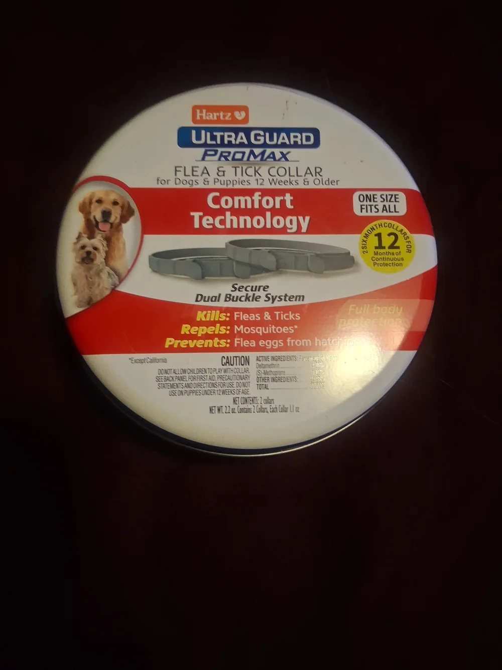 UltraGuard ProMax Flea & Tick Collar For Dogs